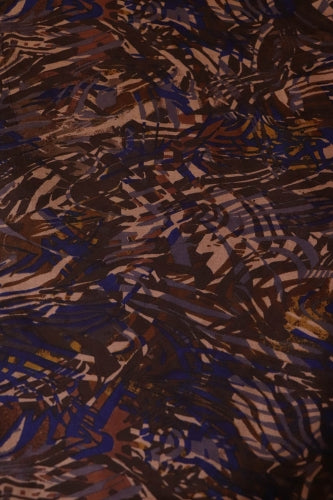 pure printed silk fabric aa215123