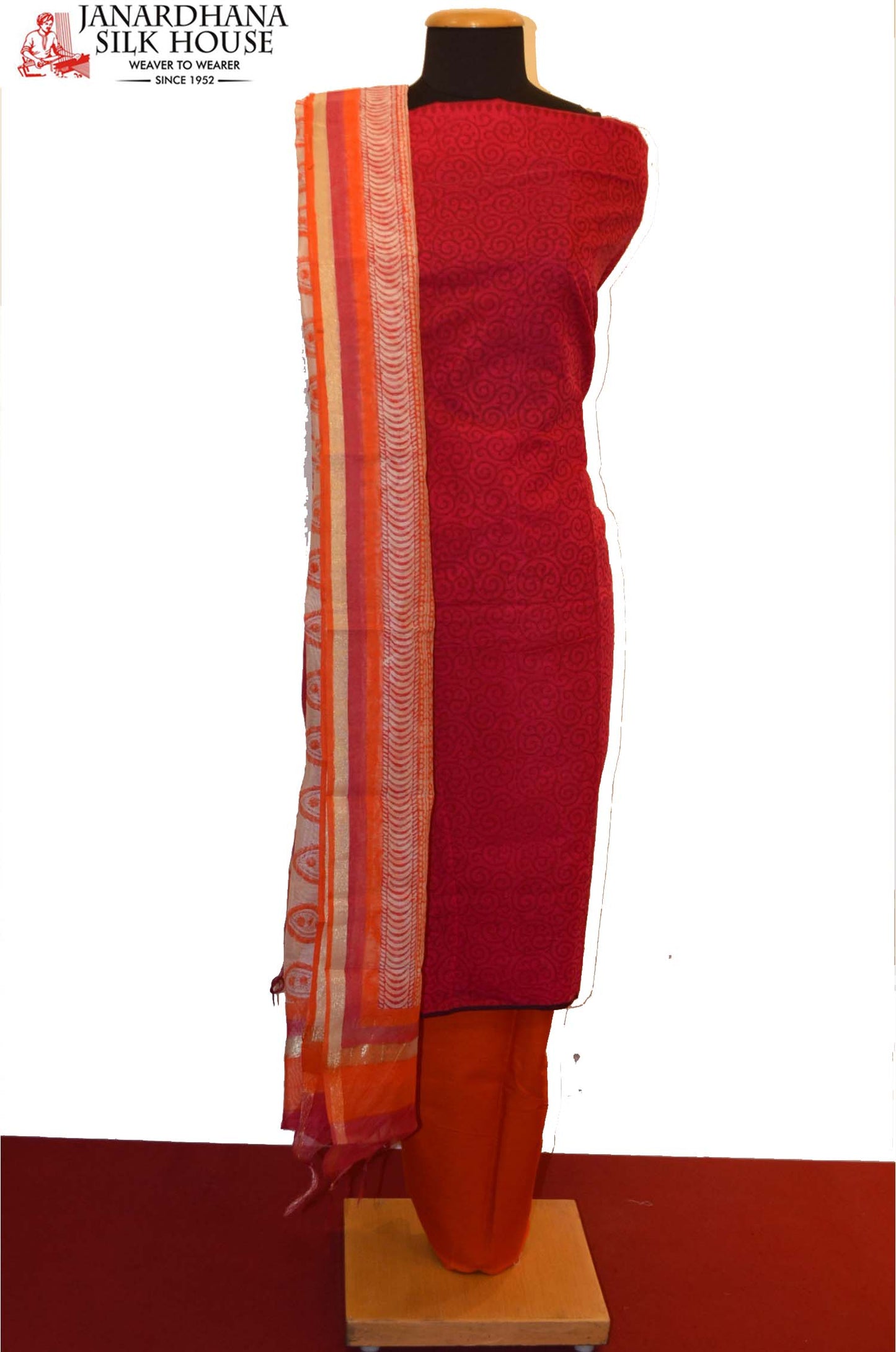 classic printed pure cotton suit ae205919