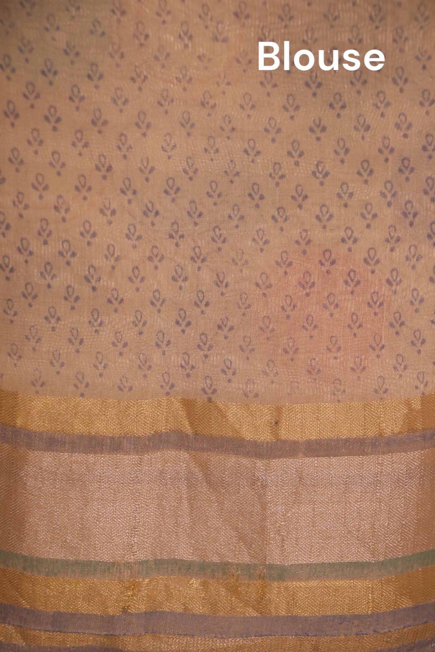 pure print gold silver zari soft tussar silk saree aj205568