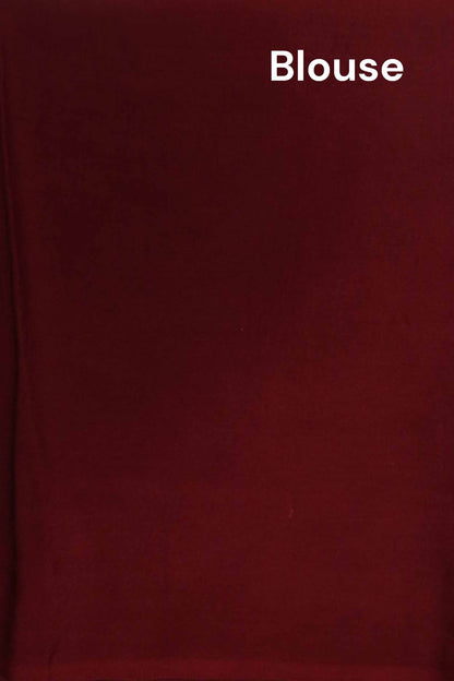 Pure Floral Zari Crepe Silk Saree AL206063