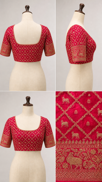 AM203368 - Blouse Grid