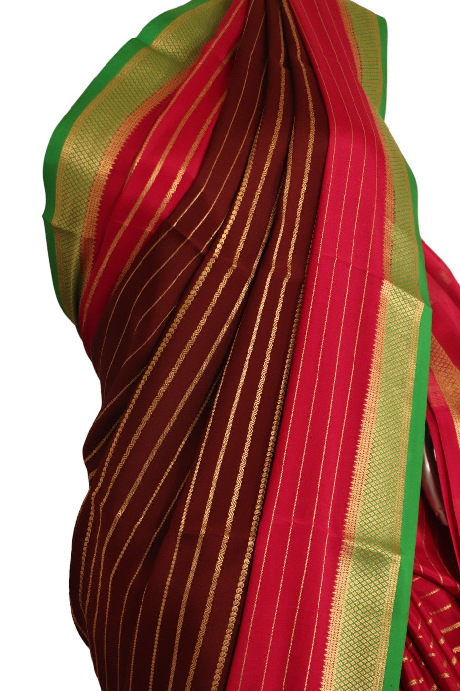 Exclusive Veldhari Mysore Crepe Silk Saree AJ211479