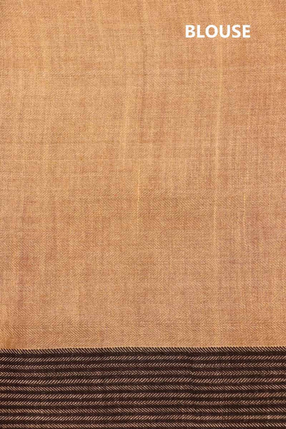 Pure Tussar Pashmina Silk Saree AH205762
