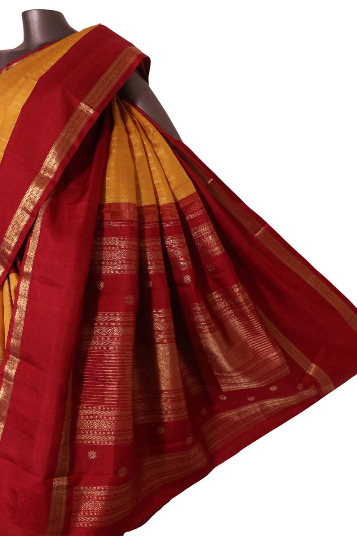 Pure Handloom Kanjeevaram Silk Saree AK213028