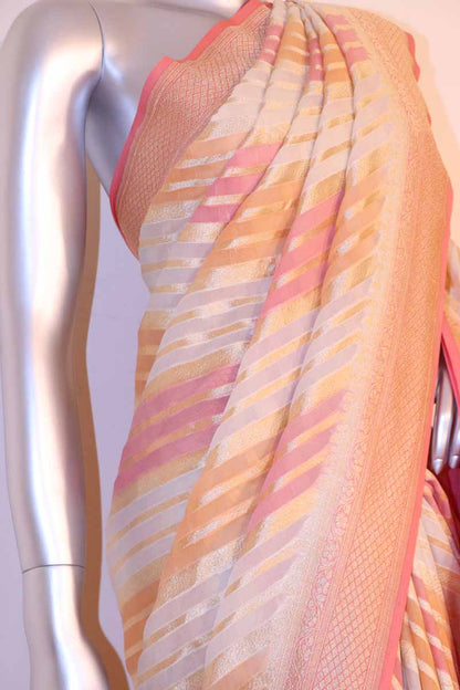 Designer Exclusive Banarasi Georgette Silk Saree AI200386