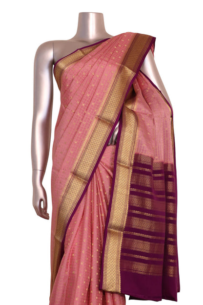 Pure Mysore Crepe Silk Saree AK213720