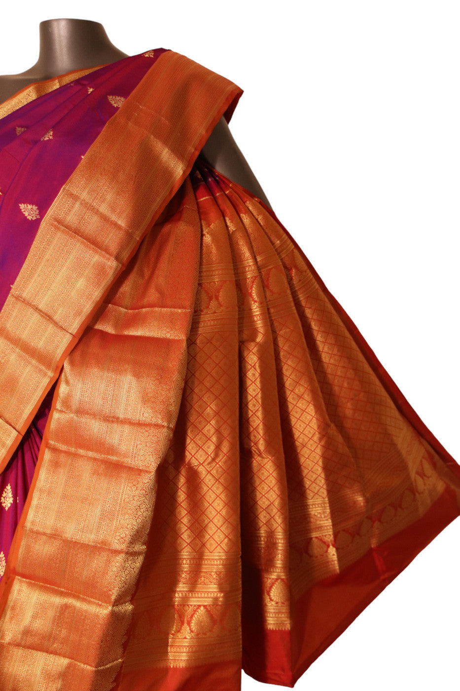 Traditional Grand Wedding South Silk Saree AJ209855