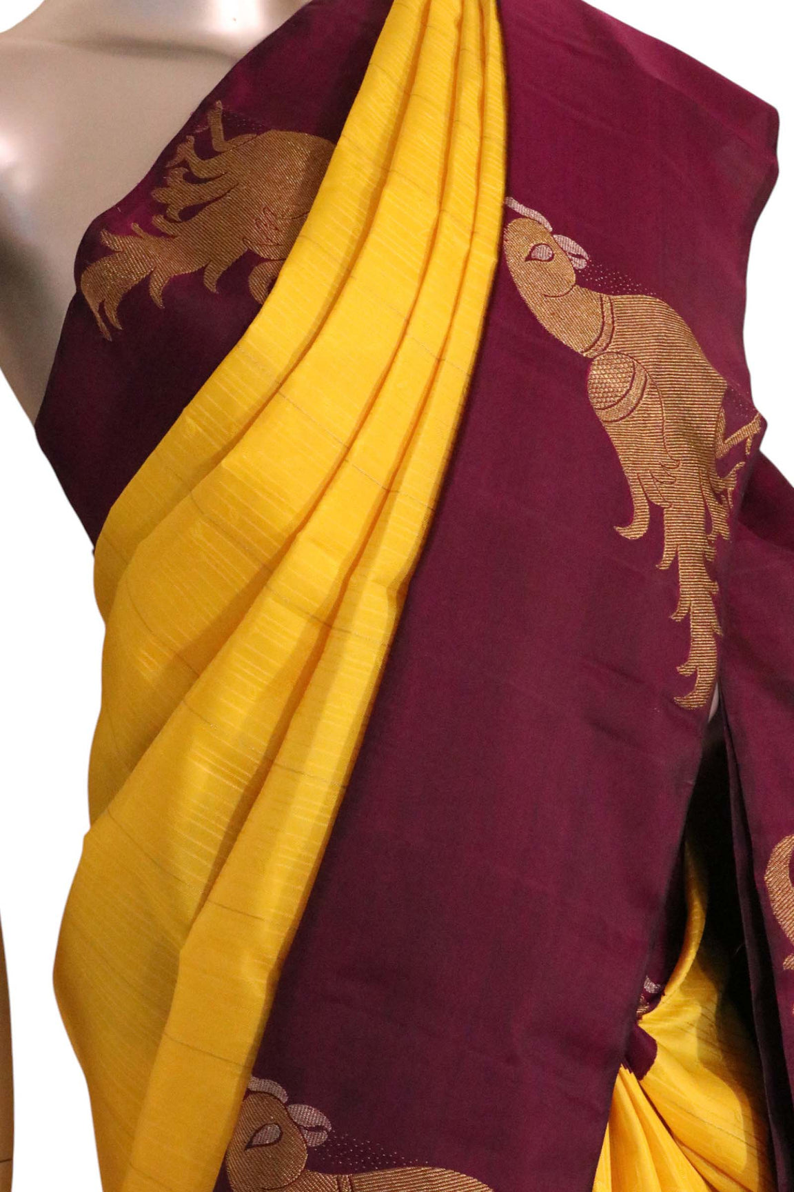 Pure Handloom Kanjeevaram Silk Saree AK212636
