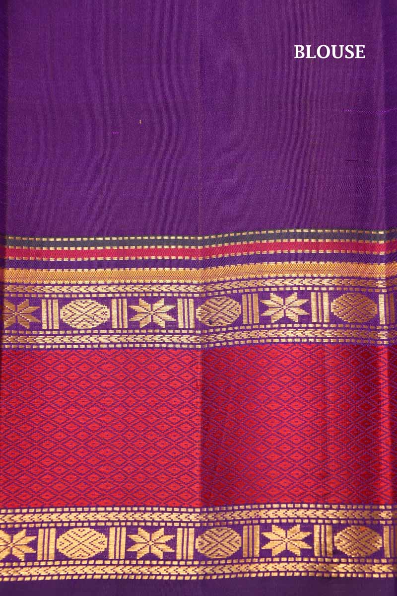 Handloom Thread Weave Kanjeevaram Silk Saree AI205179