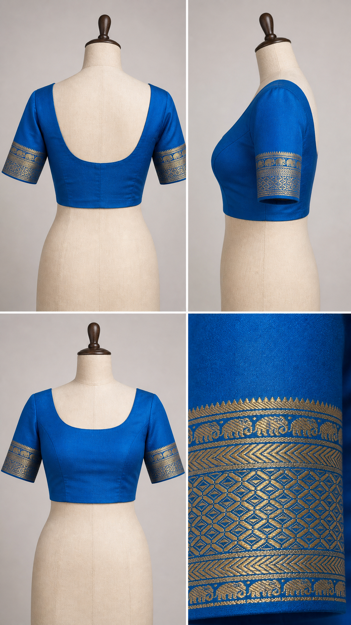 AM201485 - Blouse Grid