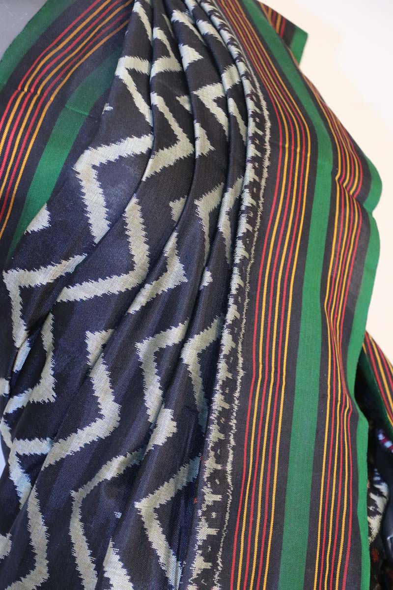 Handloom Ikat Patola Silk Saree AJ201156