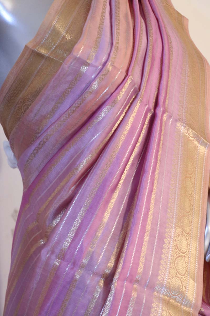 Designer Handloom Tussar Silk Saree AJ201144