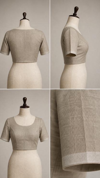 AM202475 - Blouse Grid