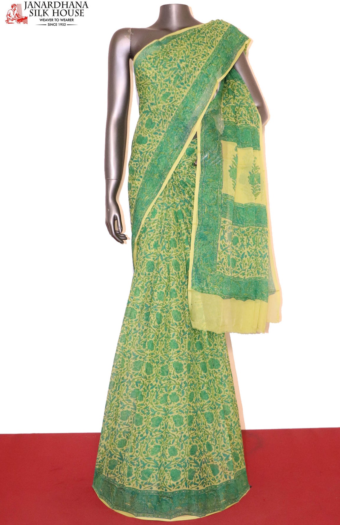 Floral Exclusive Finest Quality Pure Silk Chffion AI208392