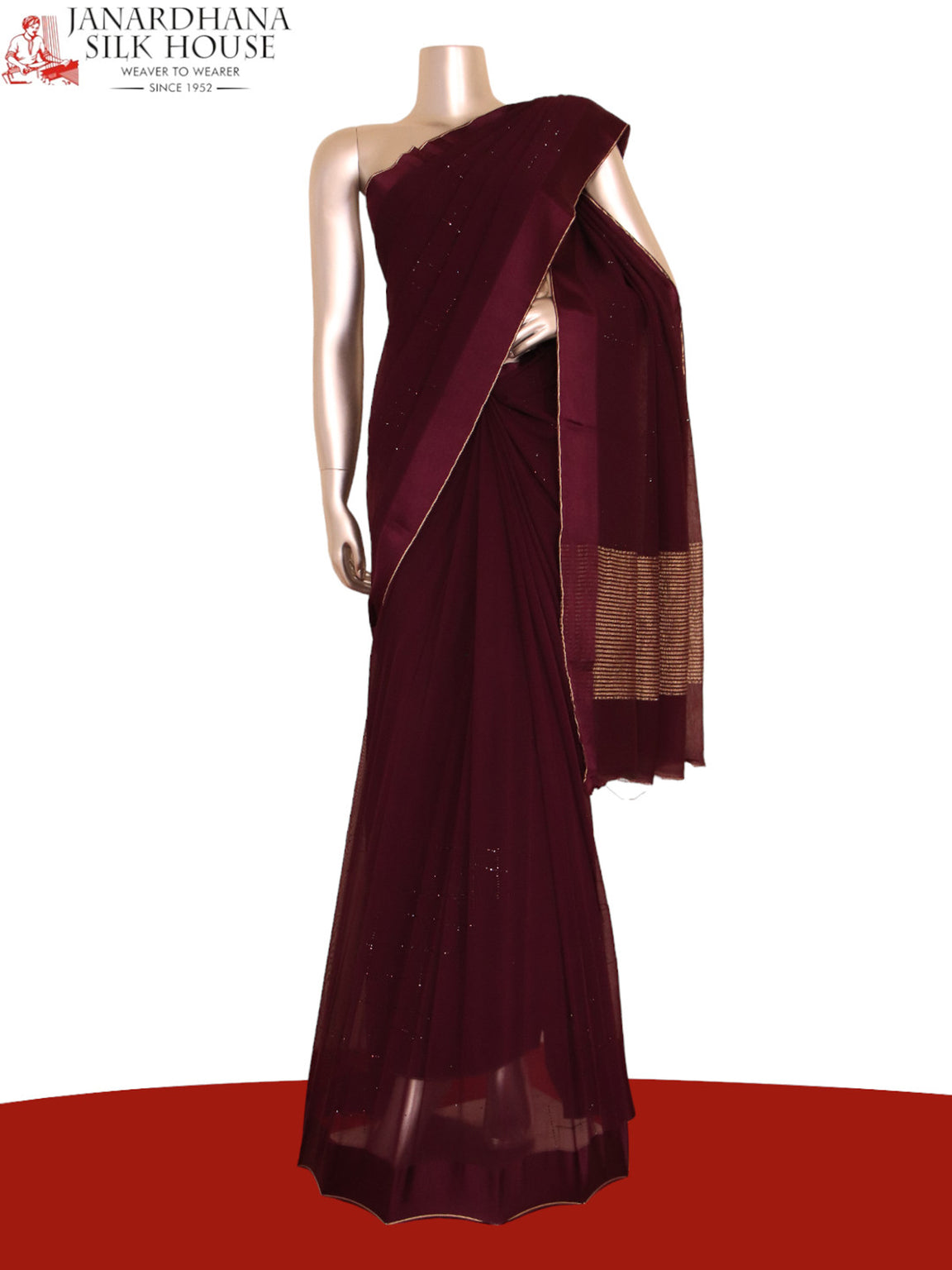 Designer Party Wear Pure Silk Chiffon AJ211831