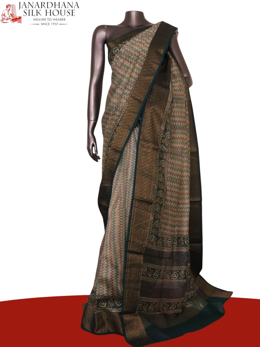 Exclusive Pure Chanderi Cotton Saree AL205657