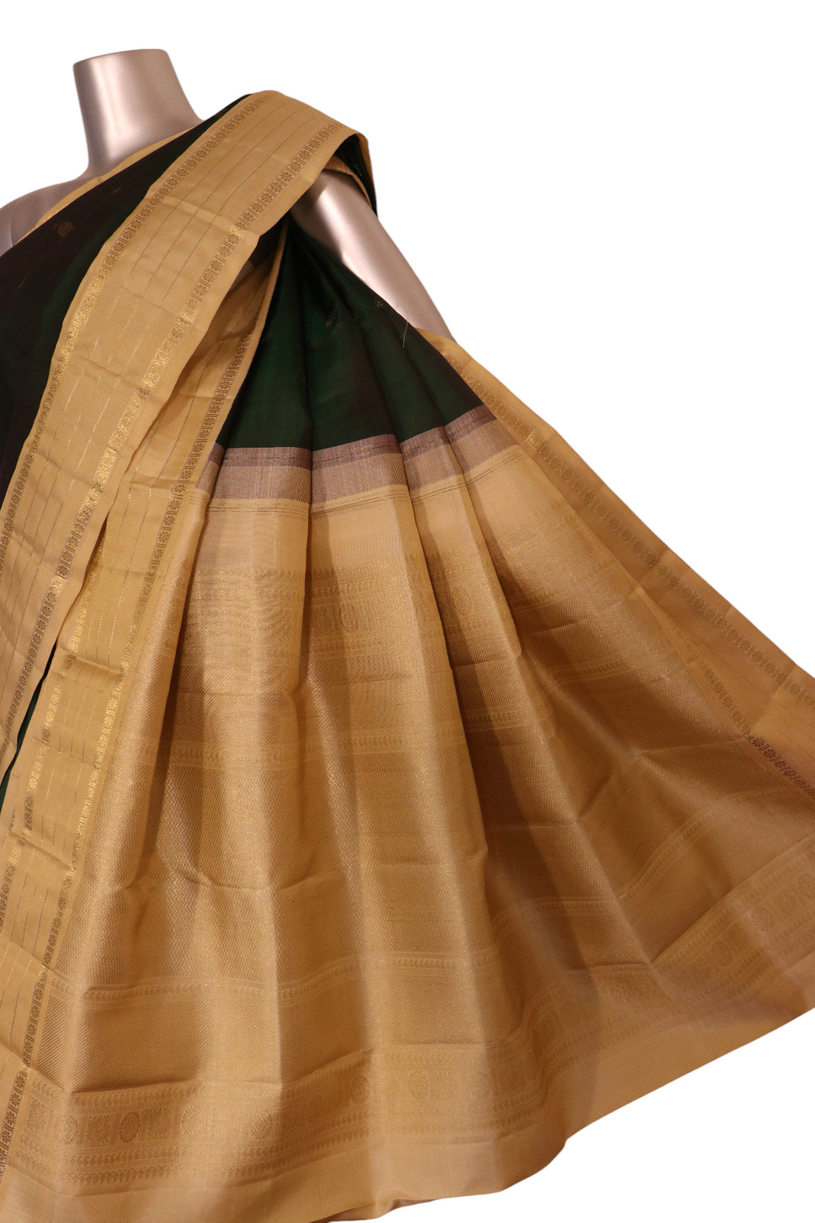 Pure Handloom Kanjeevaram Silk Saree AK210507