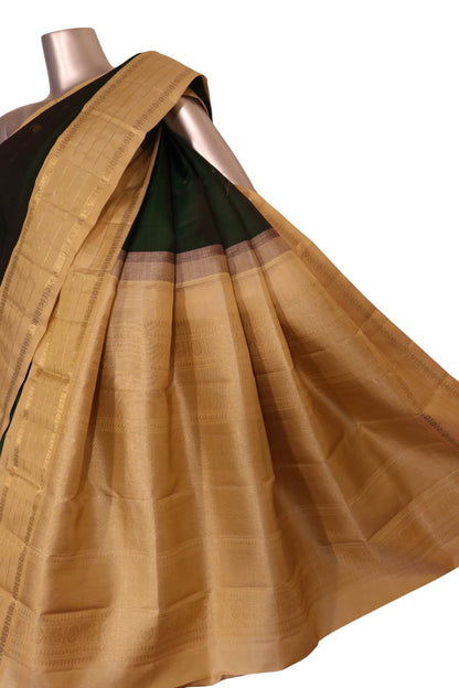 Pure Handloom Kanjeevaram Silk Saree AK210507