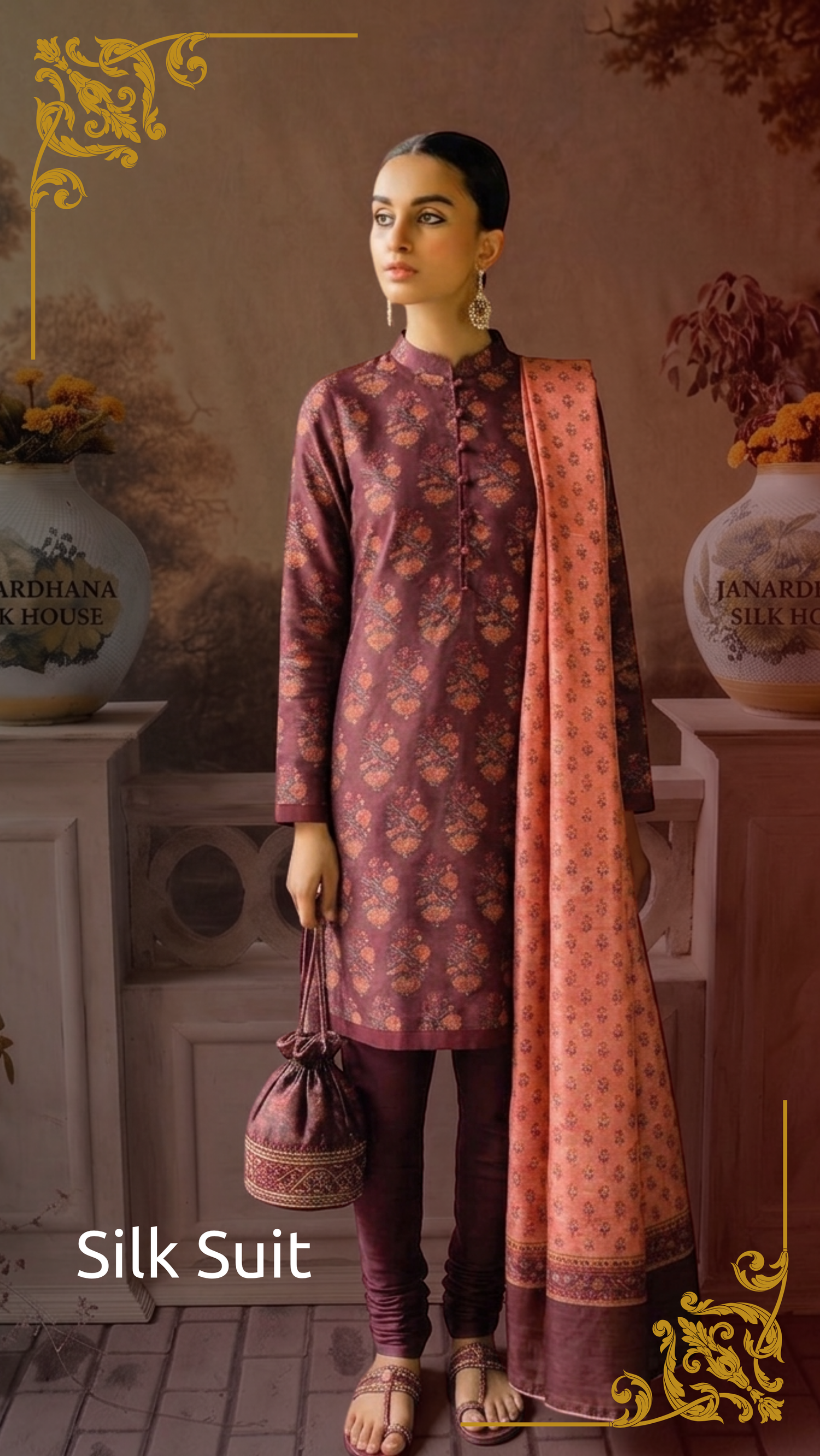 Silk Suit Set