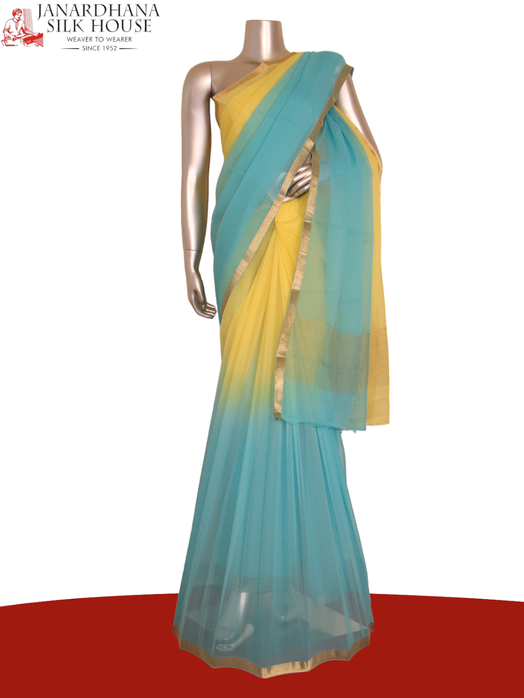 Shaded Exclusive Pure Silk Chffion AJ203689