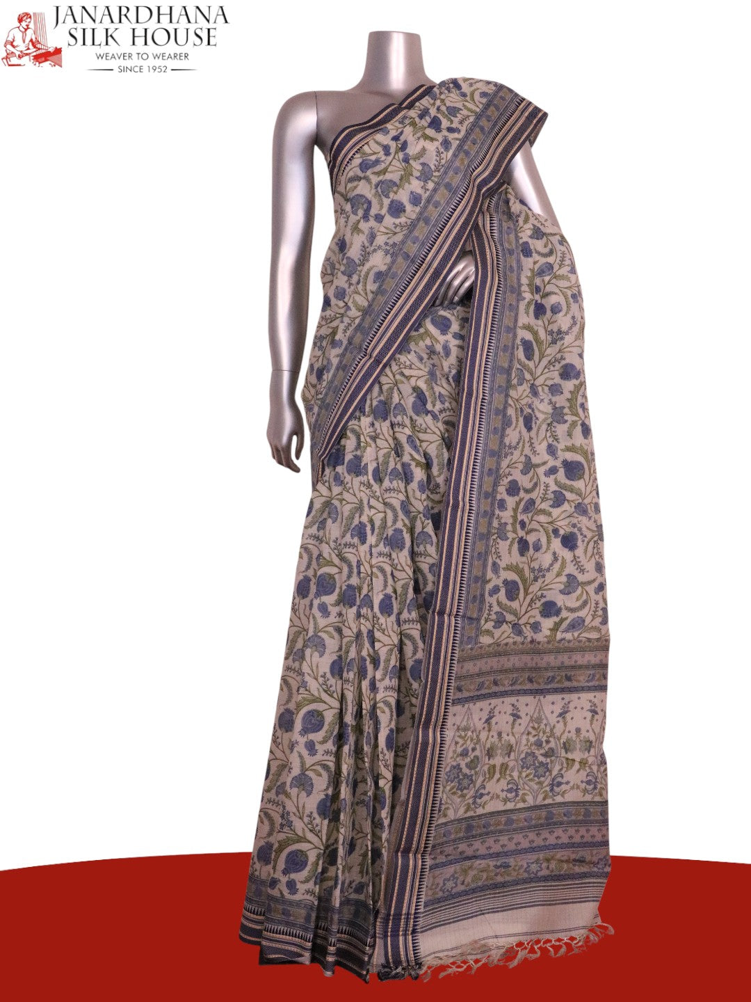 Exclusive Soft Pure Cotton Saree AL205180