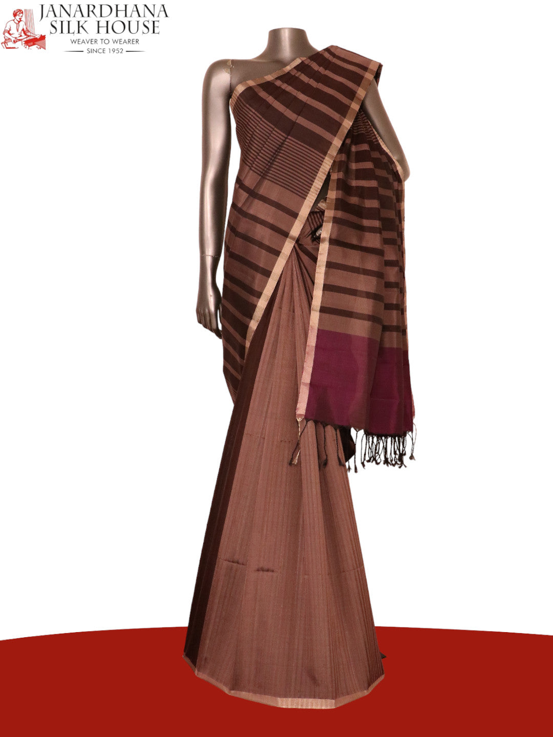 Designer Handloom Soft Silk Saree AK200699