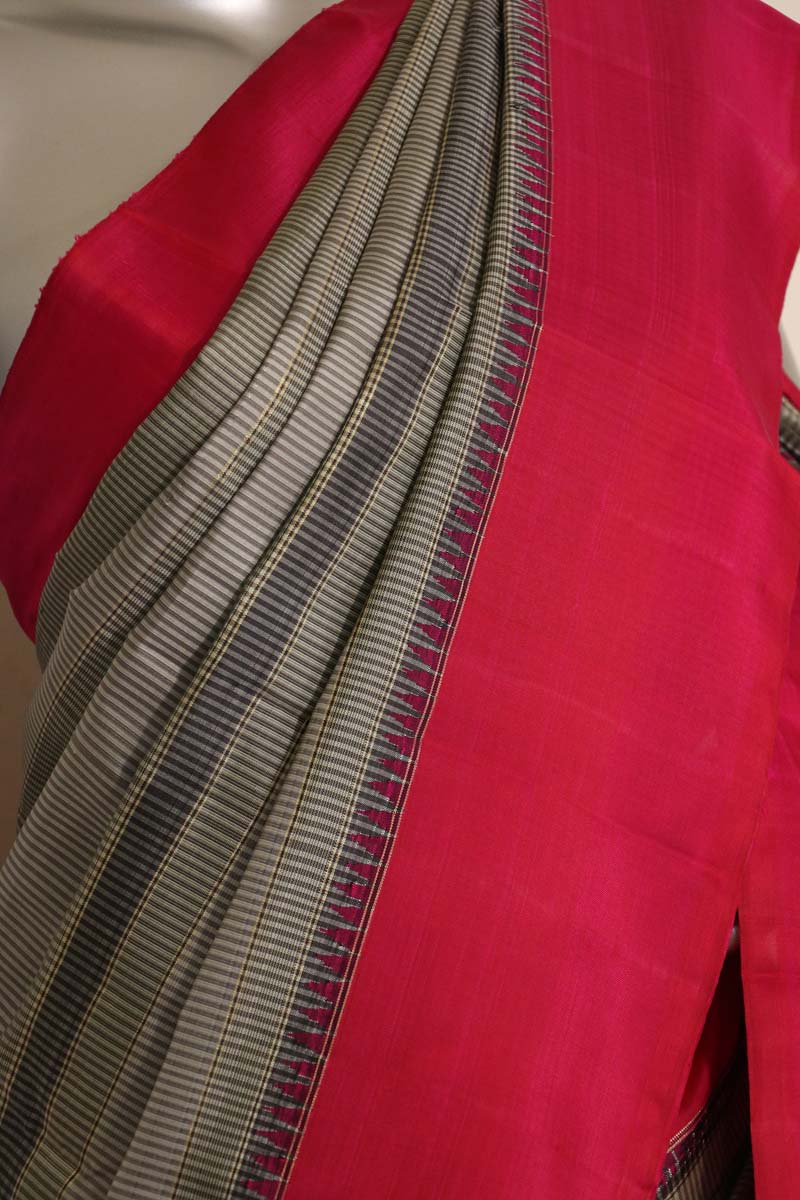Handloom Kanjeevaram Silk Saree AJ201633