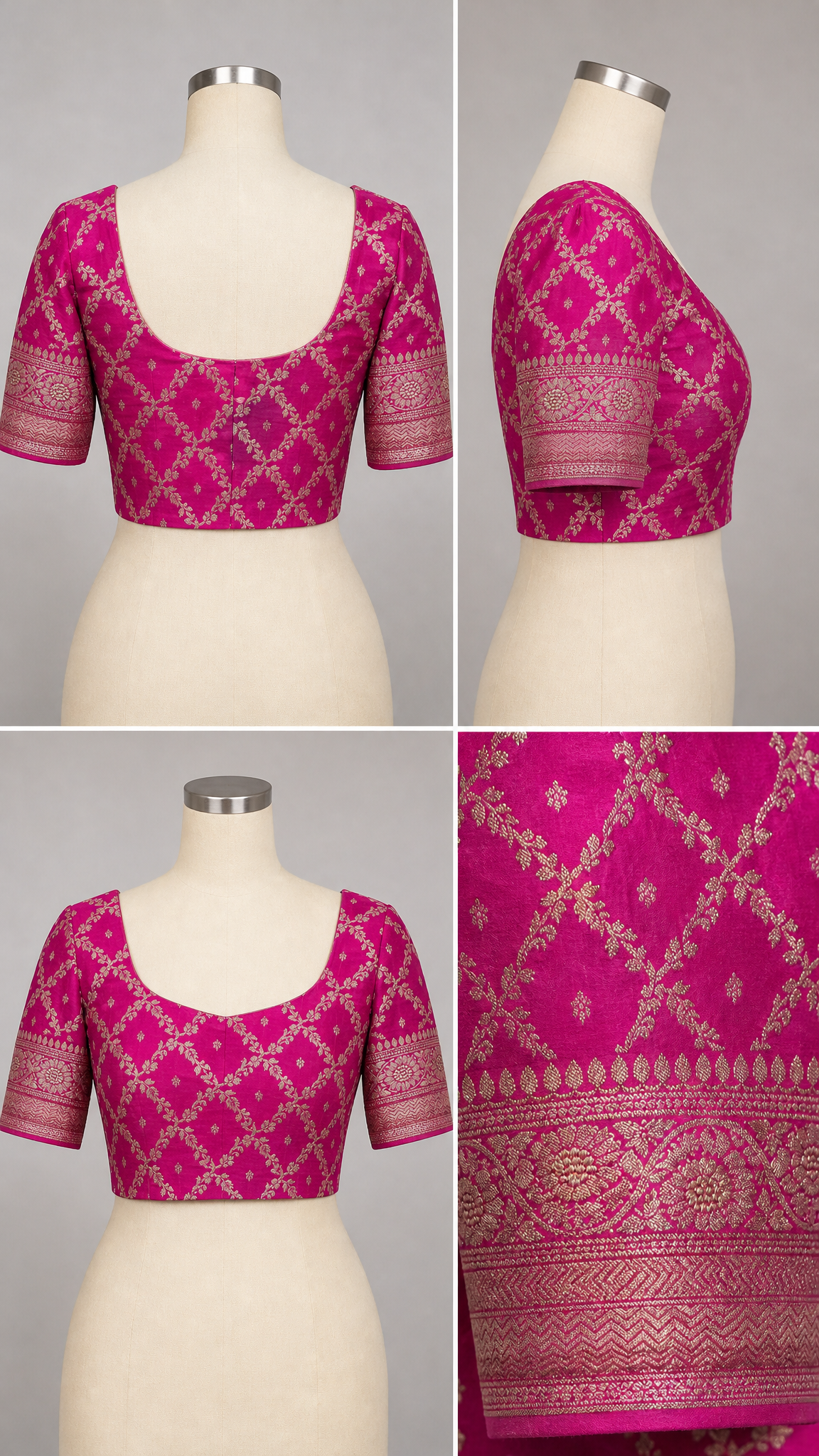AL206205 - Blouse Grid