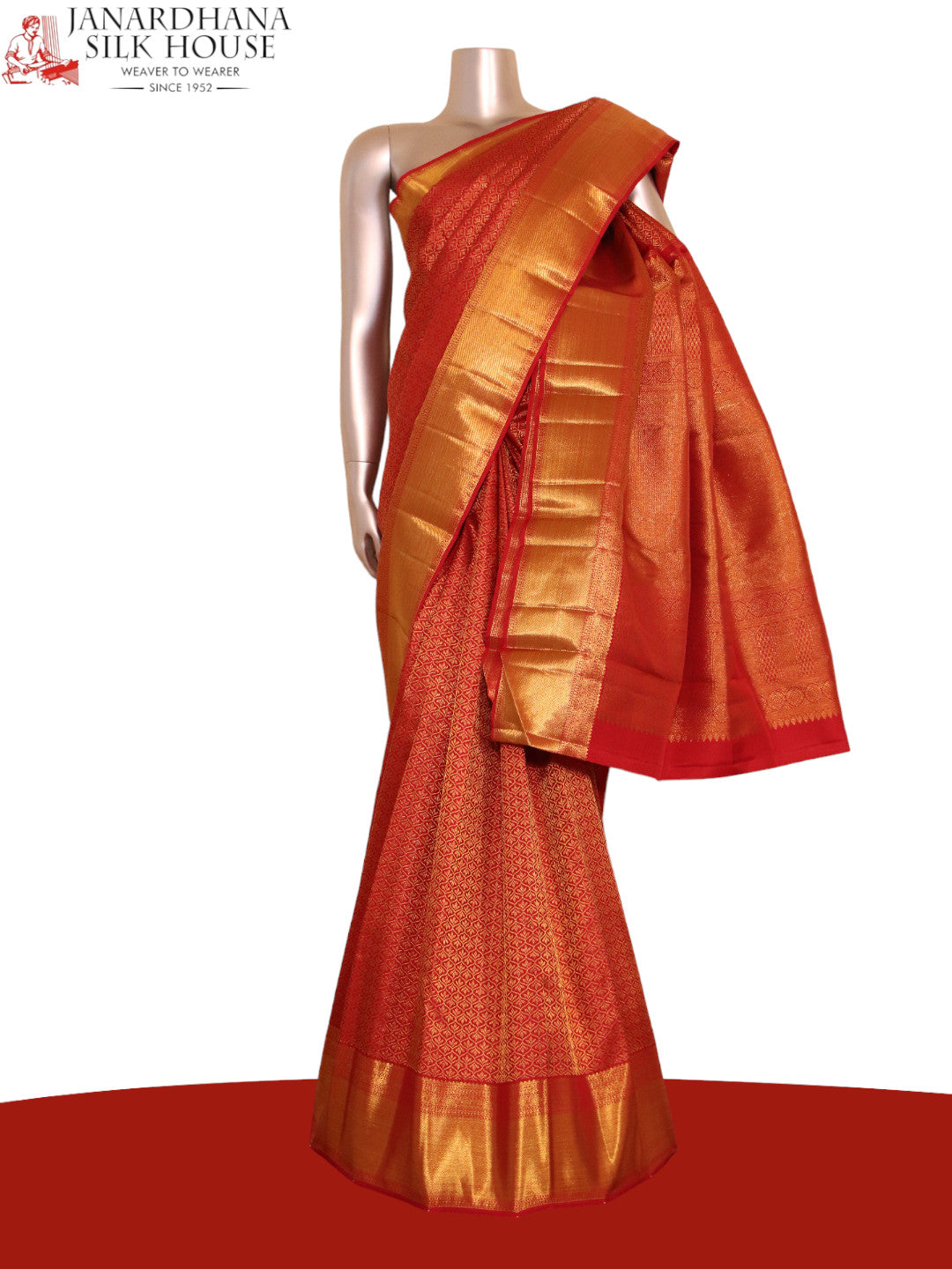 Bridal Grand Kanjeevaram Silk Saree AJ211769