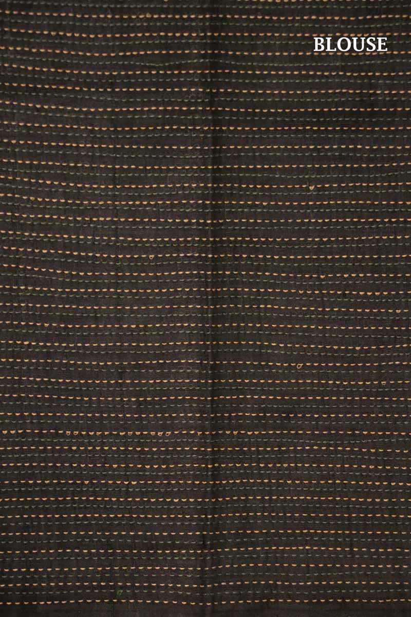 Madhubani Exclusive Pure Tussar Silk Saree AI208589