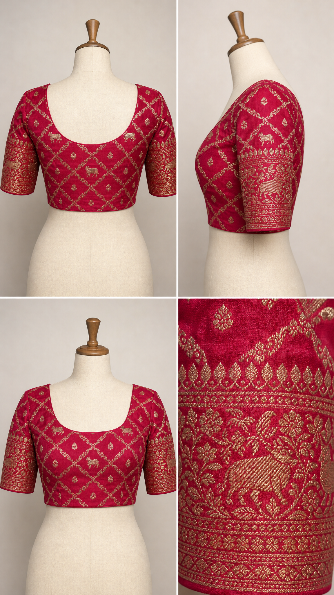 am203361 - blouse grid