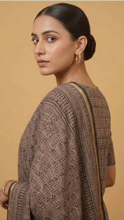 Exclusive Printed Pure Cotton Suit AJ206530