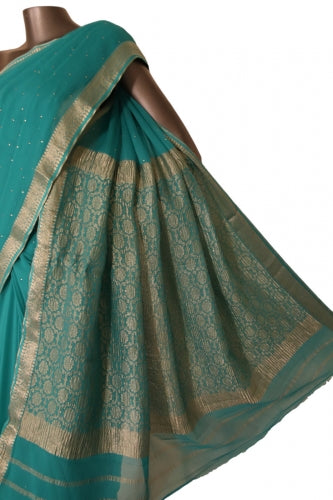Exclusive Embroidery Pure Silk Chiffon AJ211867