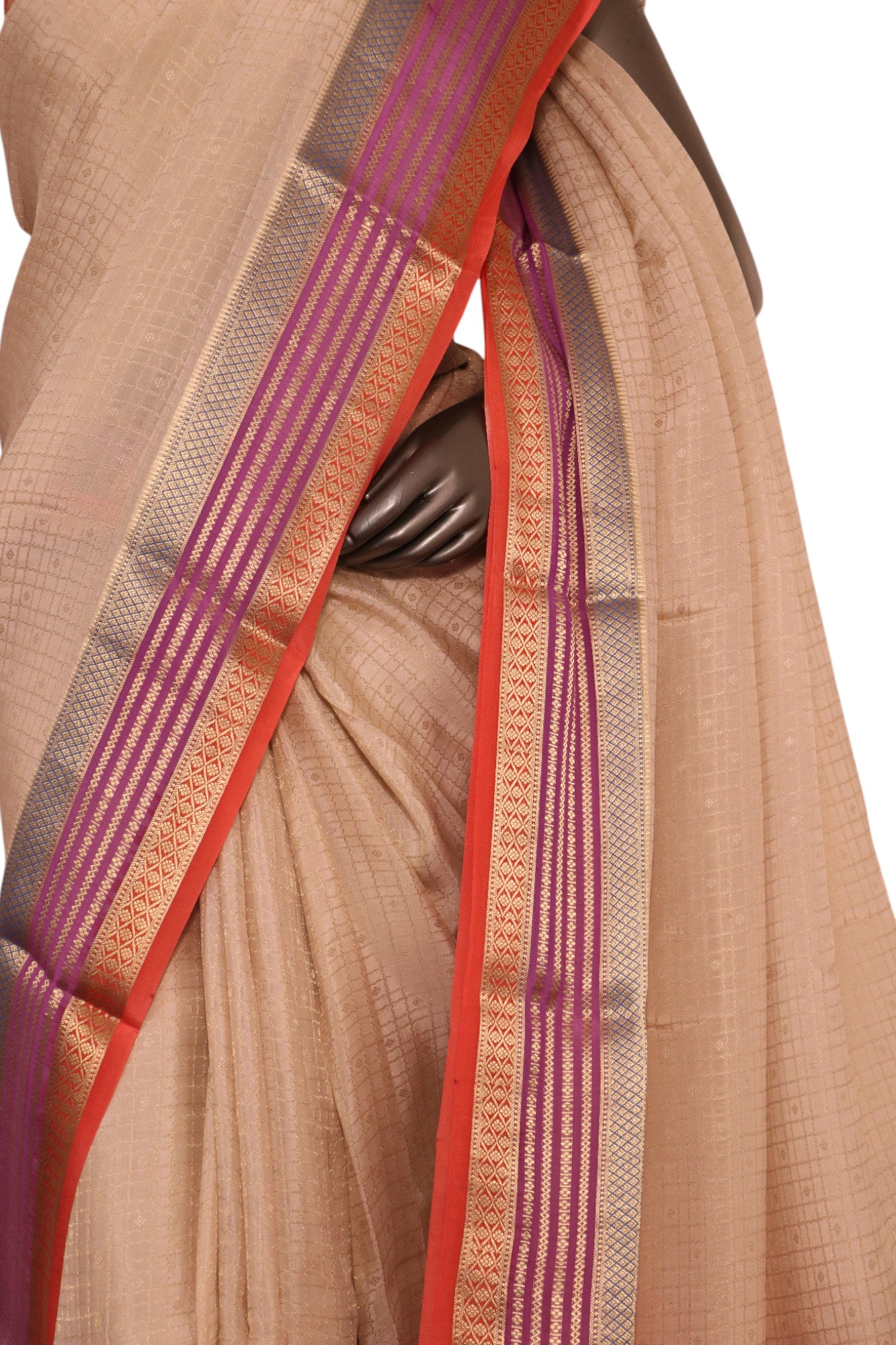 pure mysore crepe silk saree al200192