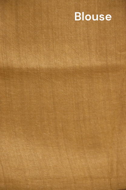 Floral Designer Pure Tussar Silk Saree AJ205504