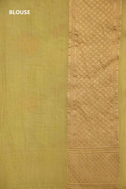 Meenakari Floral Handloom Tussar Silk Saree AJ202484