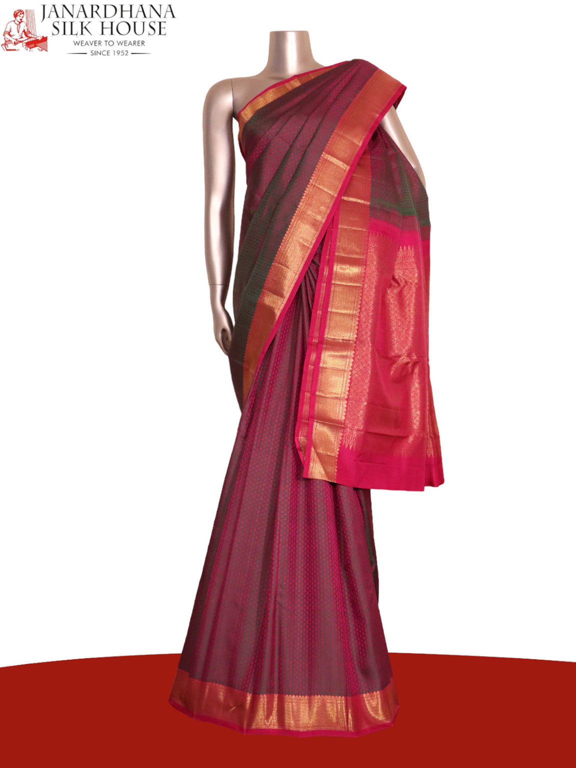 Handloom Wedding Kanjeevaram Silk Saree AJ212213