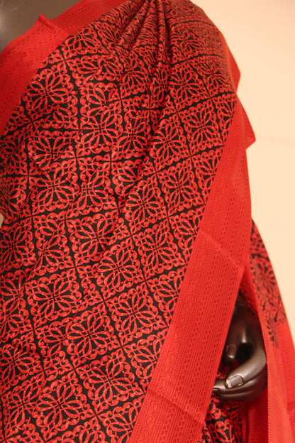 Exclusive Pure Printed Silk Saree-Finest Quality AH204860