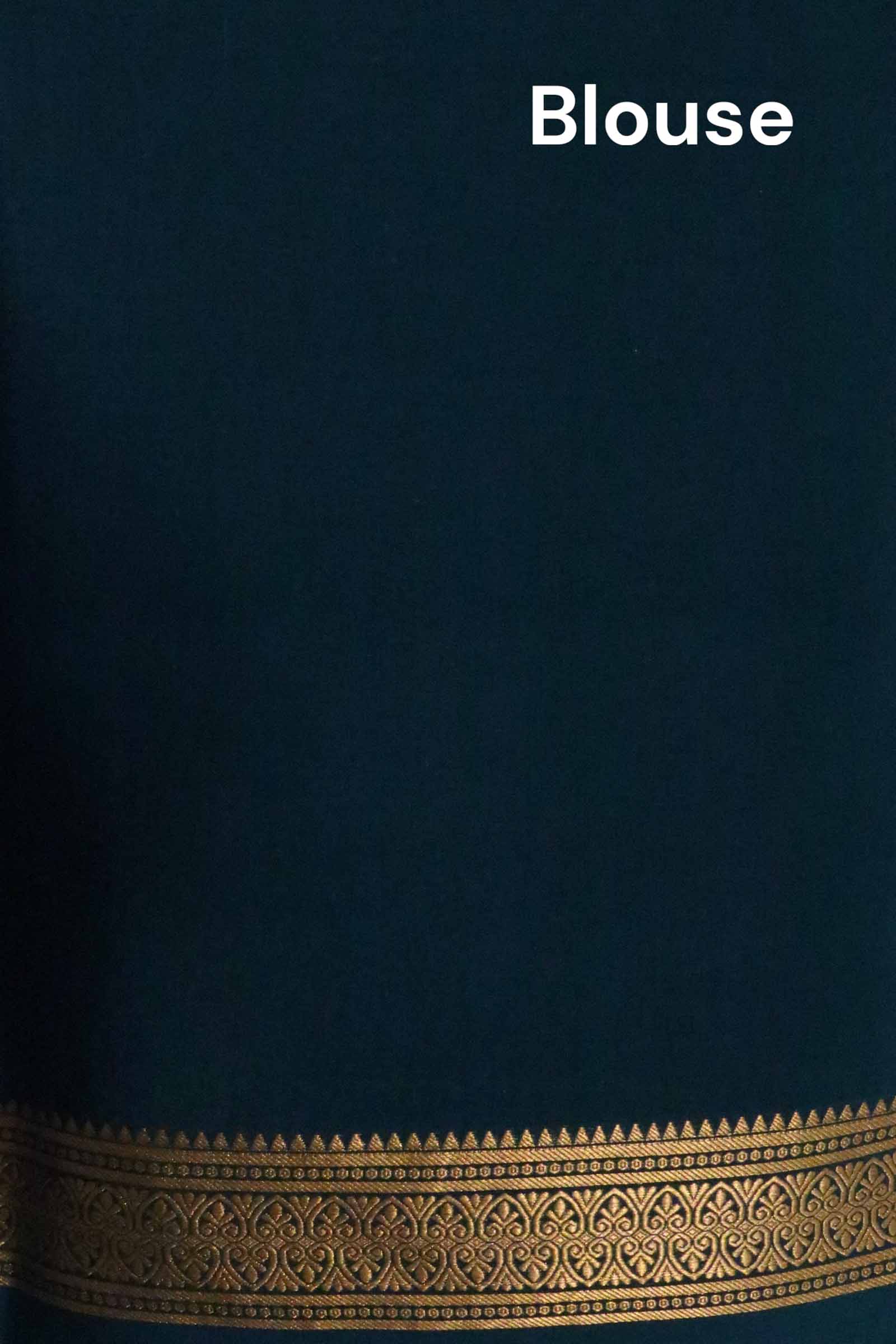 Pure Mysore Crepe Silk Saree AL211336