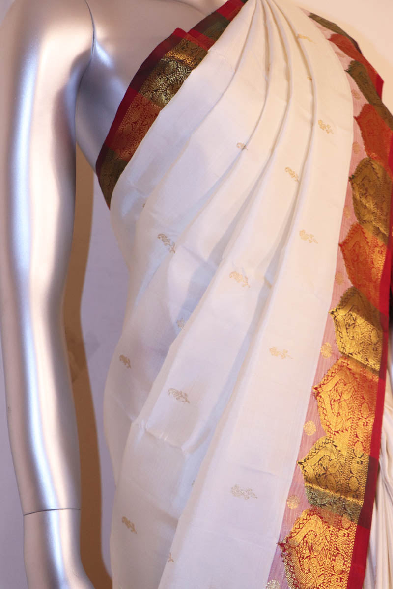 Handloom Pure Kanjeevaram Silk Saree AI212573