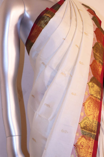 Handloom Pure Kanjeevaram Silk Saree AI212573
