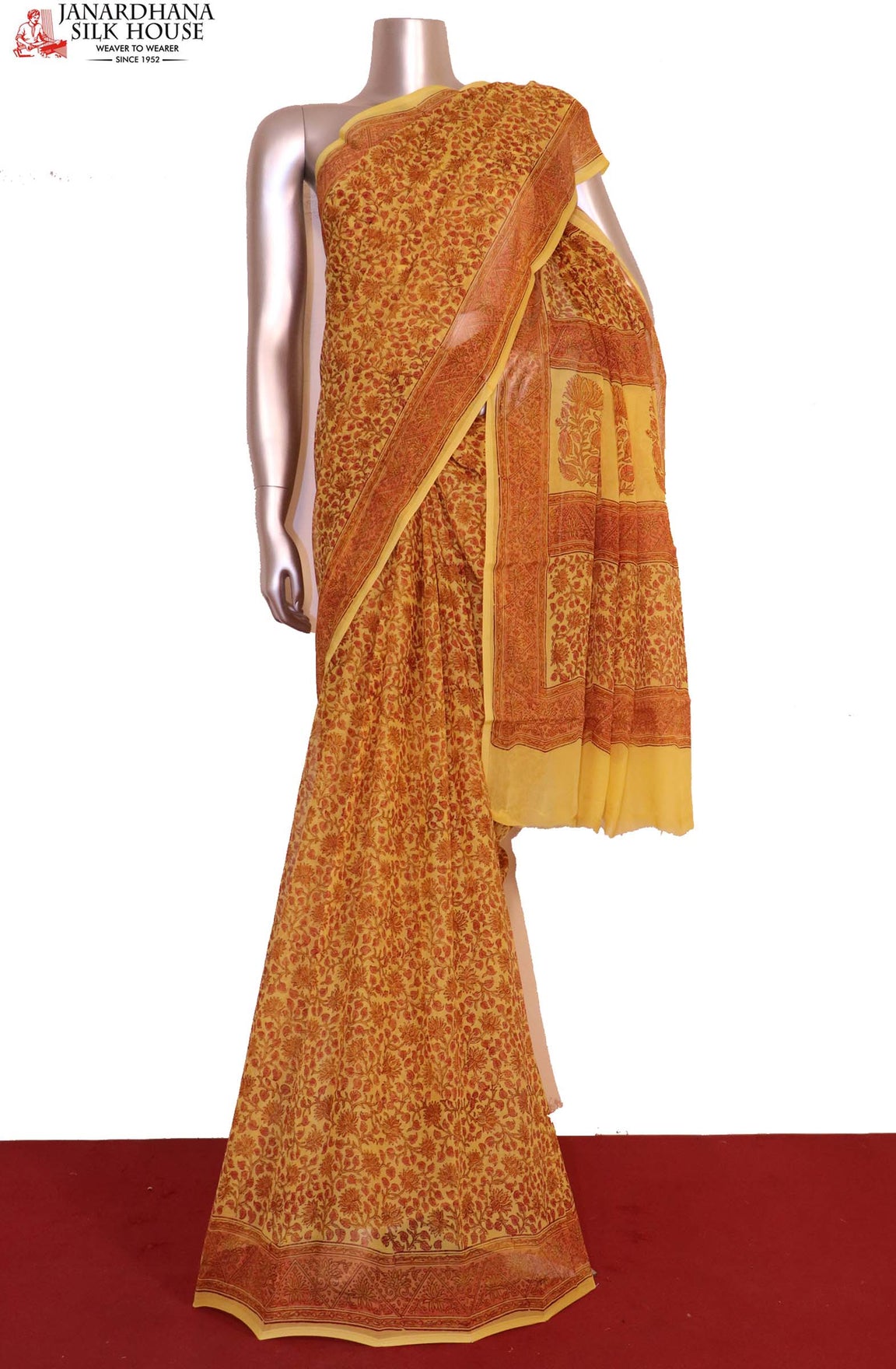 Floral Exclusive Finest Quality Pure Silk Chffion AI208393