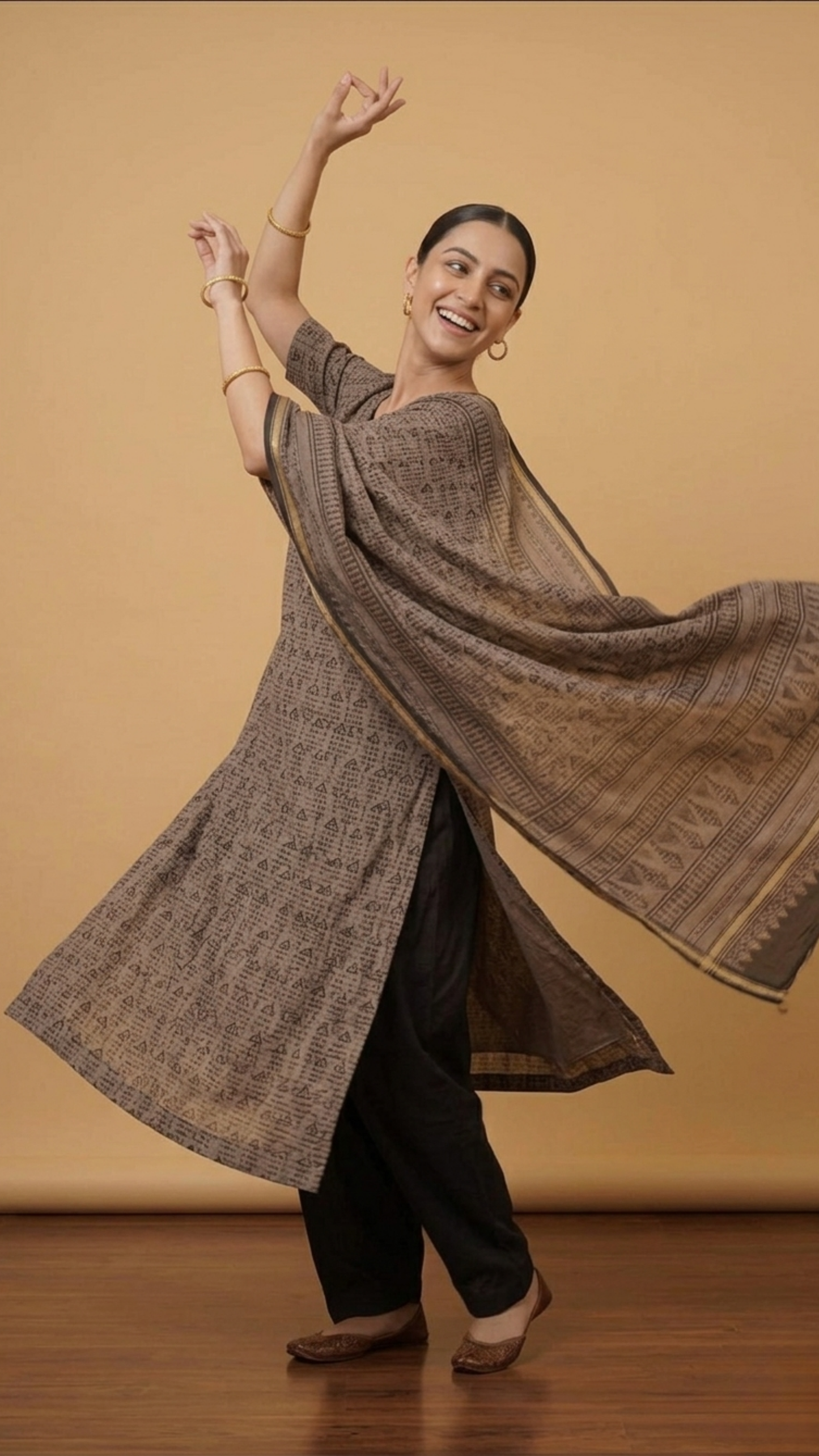 exclusive printed pure cotton suit aj206530
