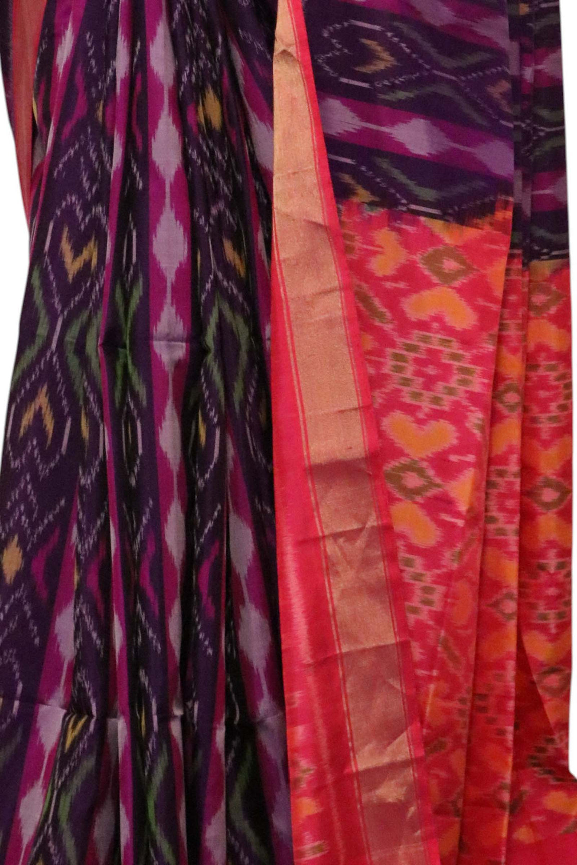 Designer Exclusive Handloom Ikat Soft Silk Saree AL211567