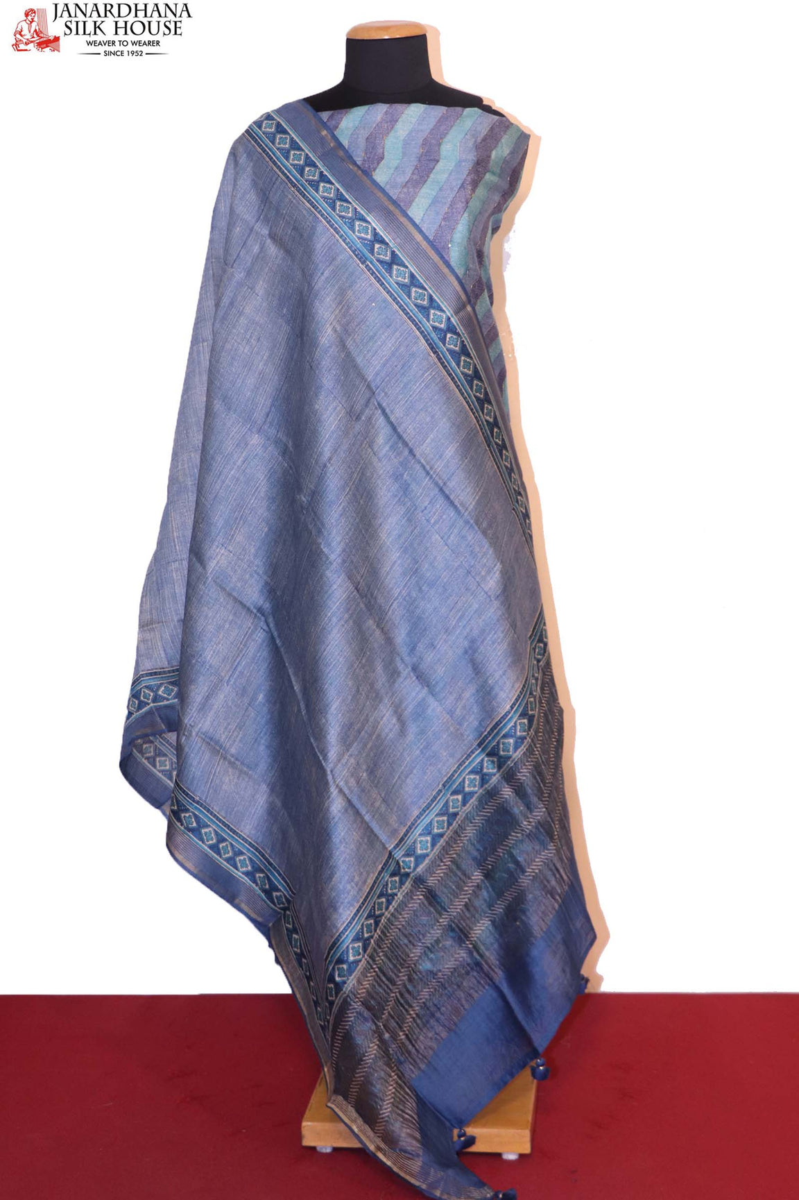 Finest Quality Exclusive Tussar Silk Suit AI202216