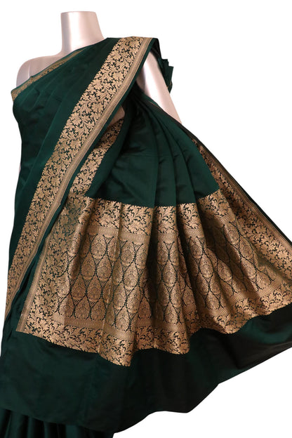 Satin Banarasi Pure Silk Saree. AL200372