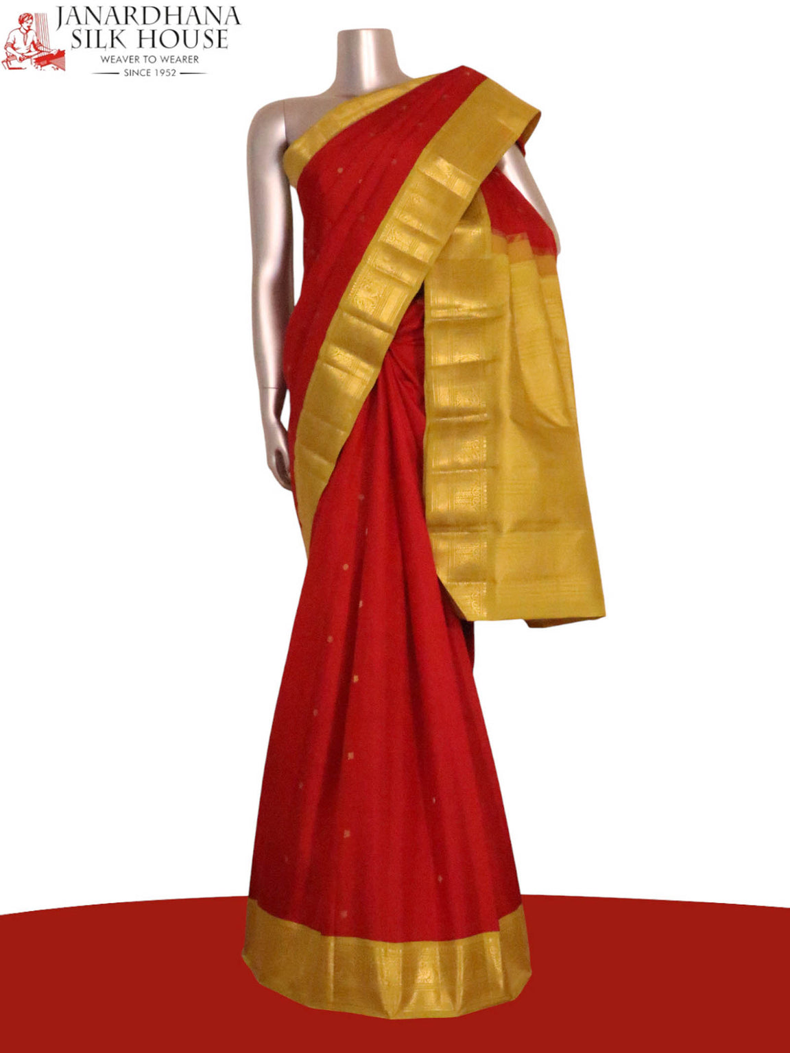 Pure Handloom Kanjeevaram Silk Saree AK212456