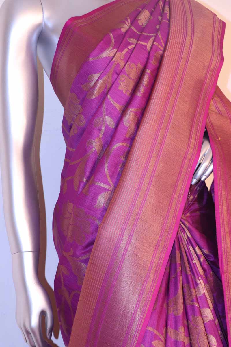 Handloom Pure Tussar Silk Saree AI202123