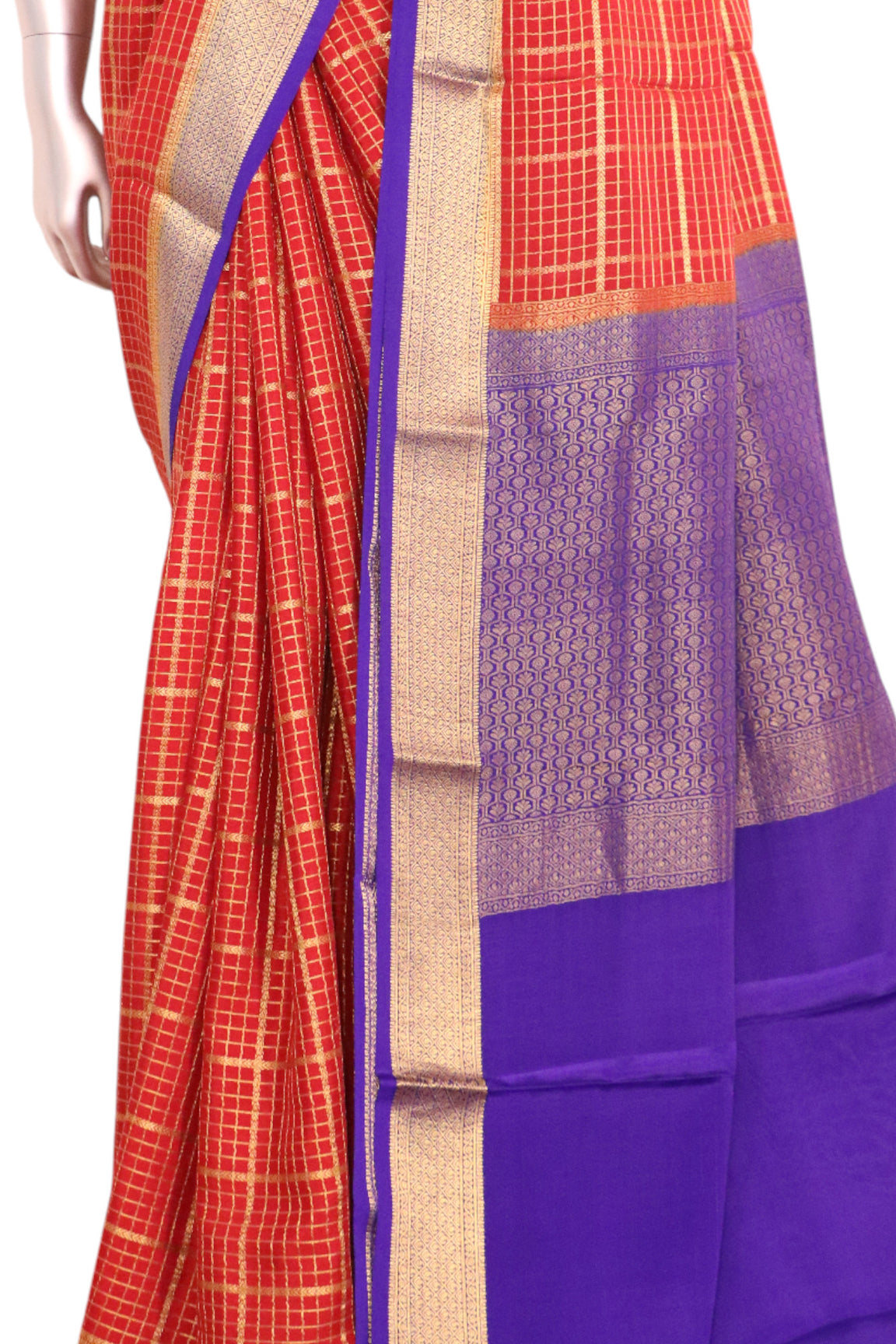 Pure Mysore Crepe Silk Saree AK202778