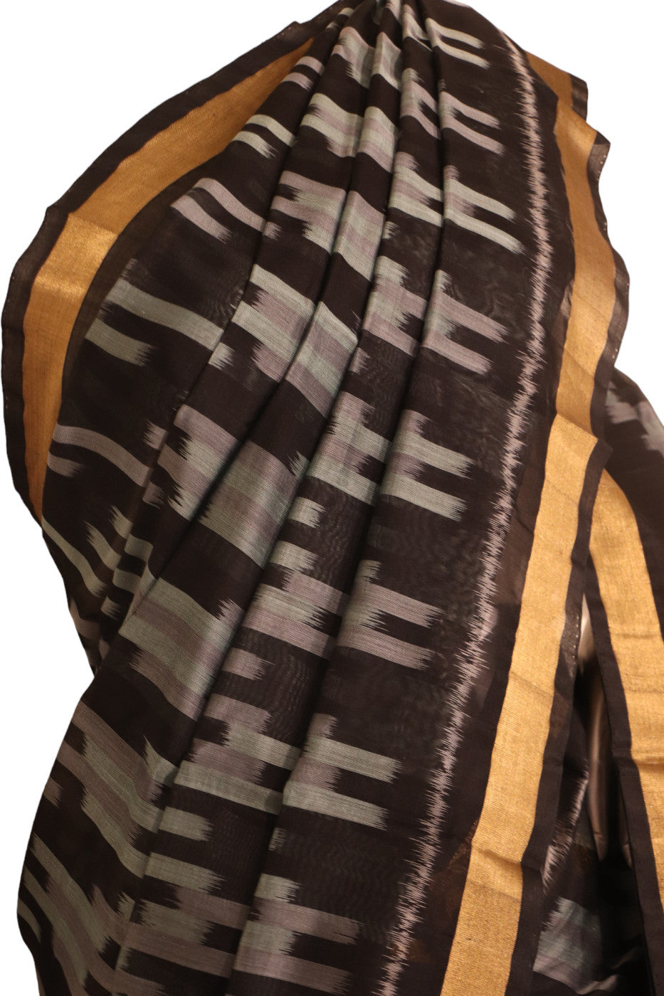 Handloom Pochampally Silk Cotton Saree AJ210254